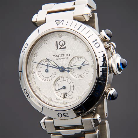 chronograph cartier|cartier chronograph for sale.